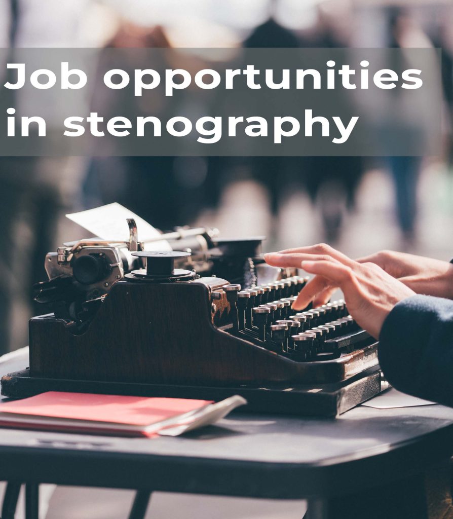 job opp in steno graphy