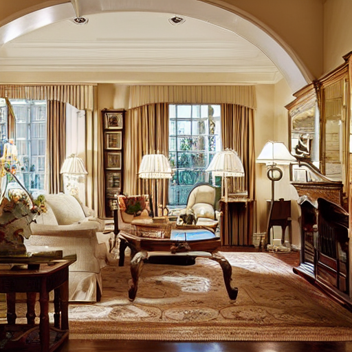 Traditional Interior Design( Exapmle-4)