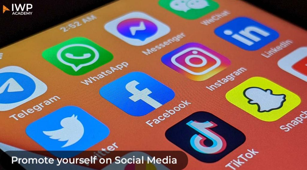 Promote yourself on social media