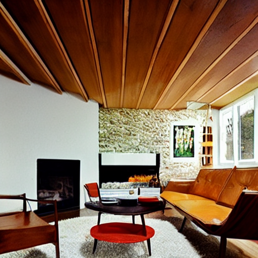 Mid Century Modern Interior Design( Example-1)