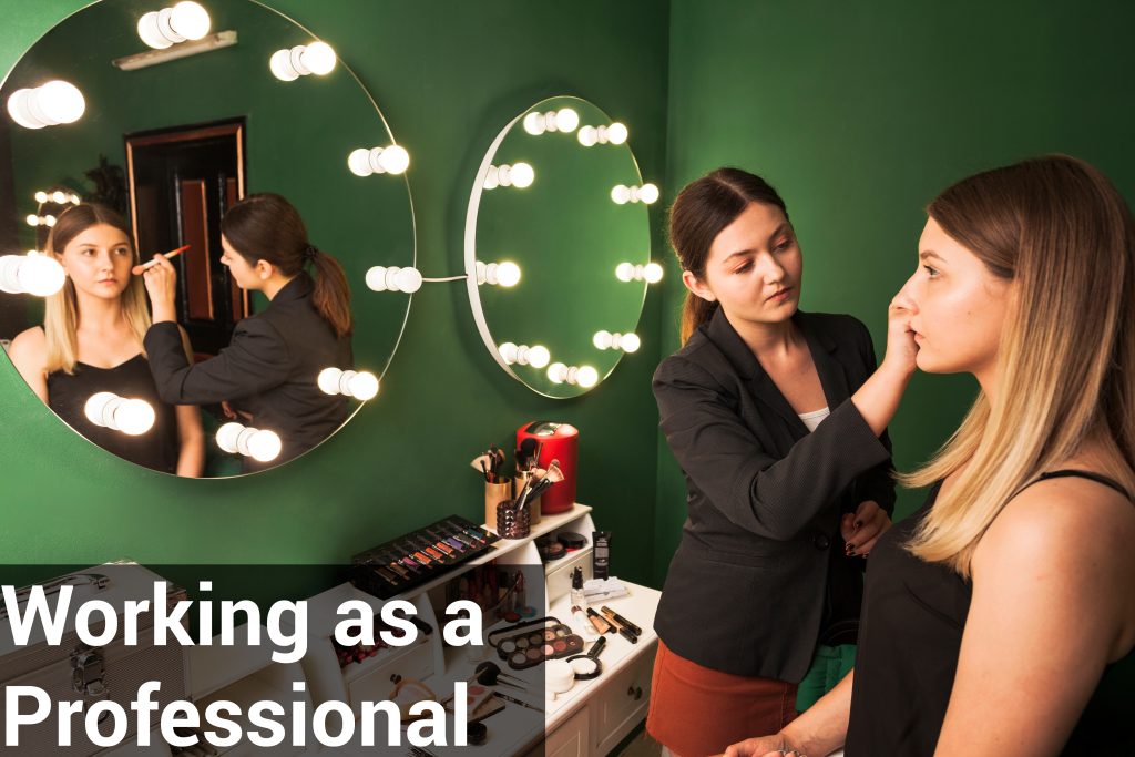 Working under a professional beautician can also train to be a wonderful beauty educator