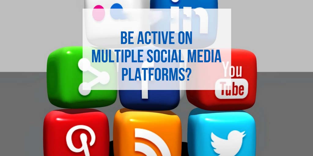Be active on the platform